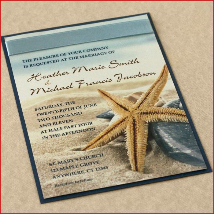 Beach Wedding Invitations Templates Free Beach Wedding Invitations Templates Free