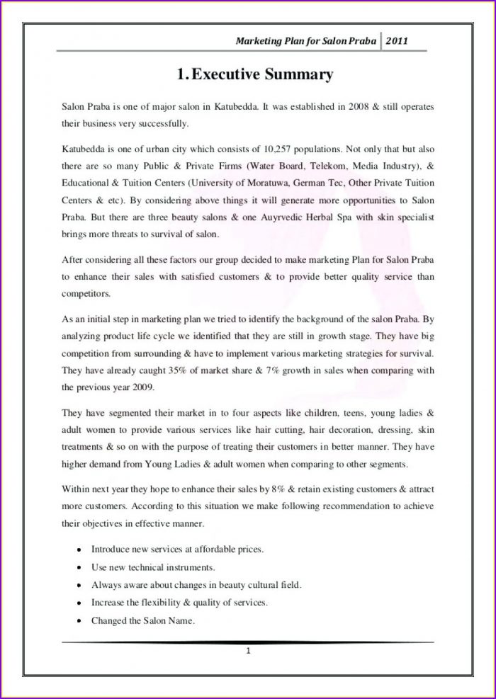 Beauty Salon Business Plan Template Pdf Beauty Salon Business Plan Template Pdf