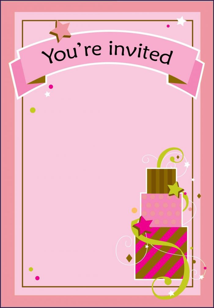 Birthday Invitation Templates Printable Birthday Invitation Templates Printable