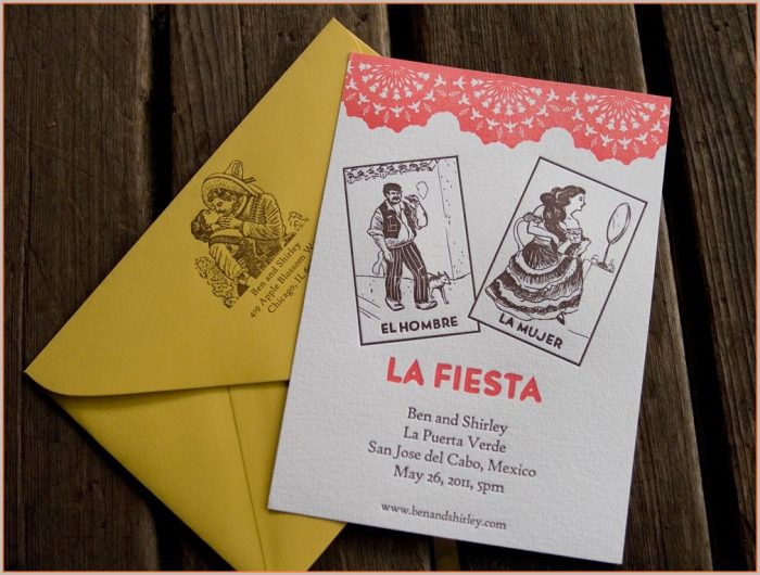 Blank Loteria Invitations Template Blank Loteria Invitations Template