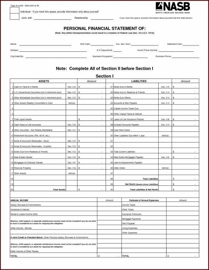 Blank Monthly Income Statement Template Blank Monthly Income Statement Template