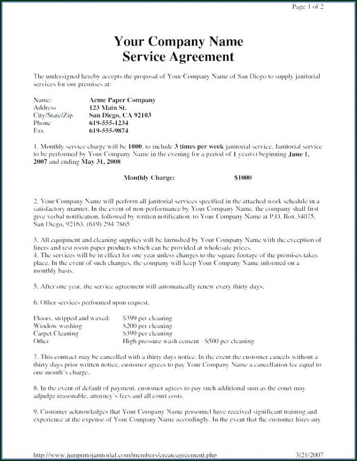 Bookkeeping Contract Template Canada Bookkeeping Contract Template Canada