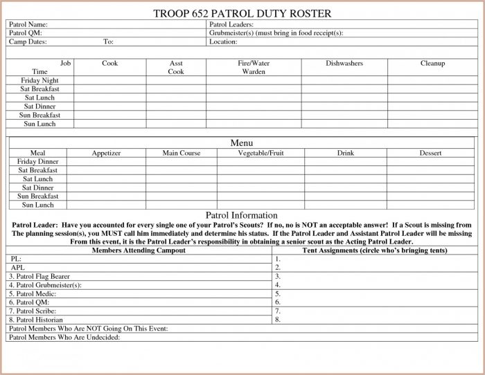 Boy Scout Leader Business Card Template Boy Scout Leader Business Card Template