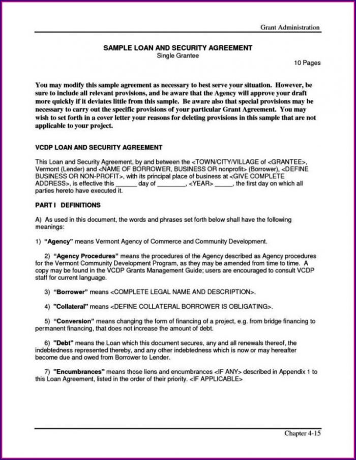 Bridge Loan Agreement Template Bridge Loan Agreement Template