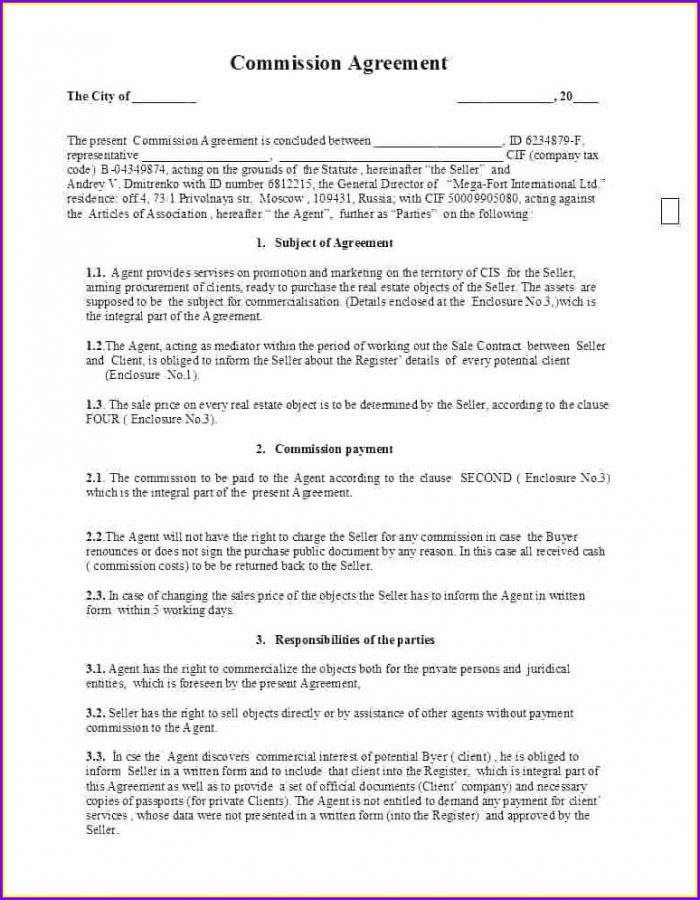 Broker Agreement Template South Africa Broker Agreement Template South Africa
