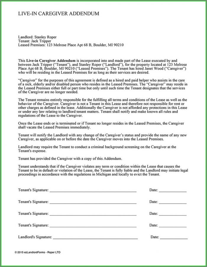 Caregiver Agreement Caregiver Contract Template Caregiver Agreement Caregiver Contract Template