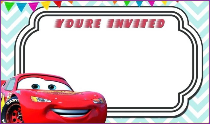 Cars Birthday Invitation Template Free Download Cars Birthday Invitation Template Free Download