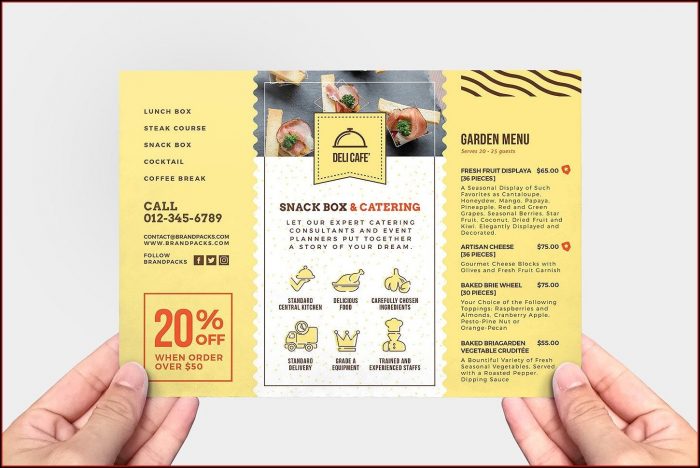 Catering Service Catering Flyer Template Catering Service Catering Flyer Template
