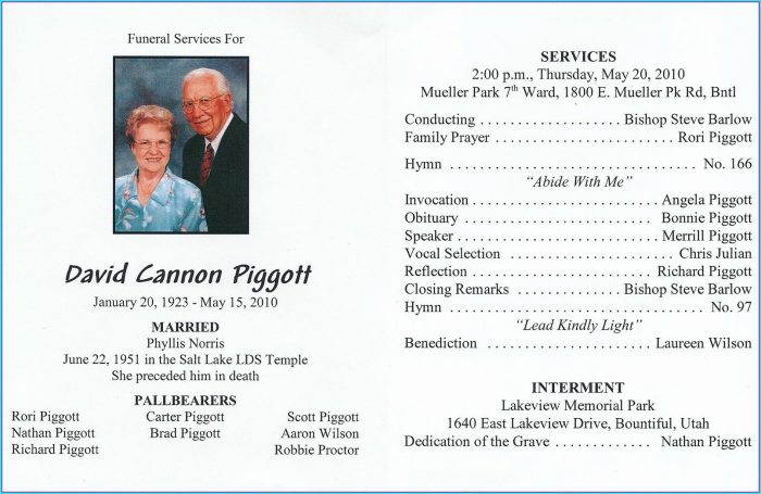 Catholic Funeral Mass Program Template Catholic Funeral Mass Program Template