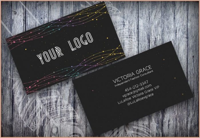 Chalkboard Business Card Template Chalkboard Business Card Template