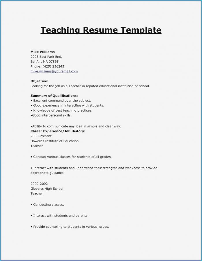 Child Care Resume Templates Free Child Care Resume Templates Free