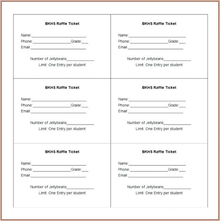 Christmas Raffle Ticket Templates Free Christmas Raffle Ticket Templates Free