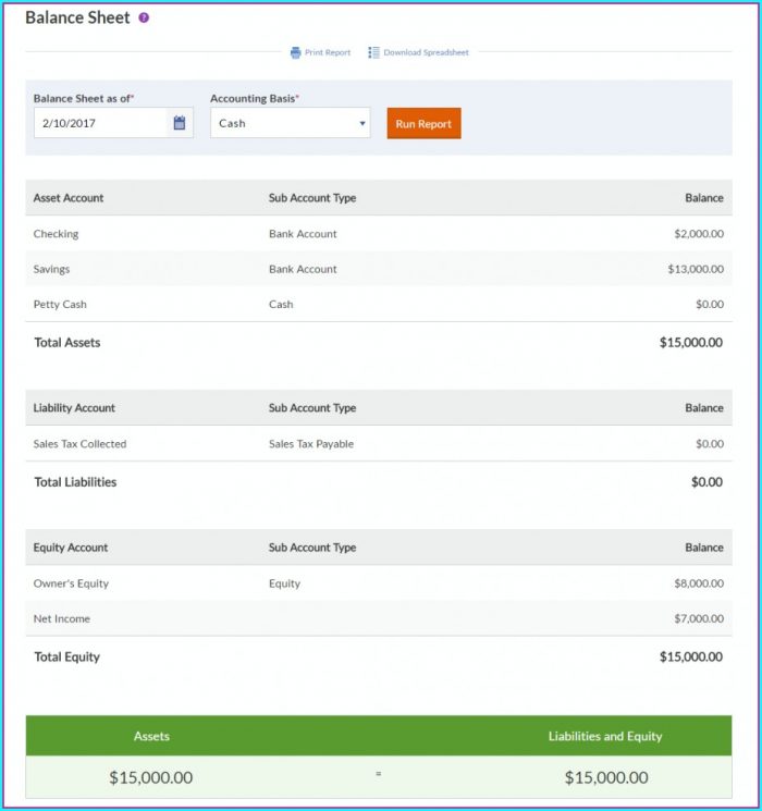 Company Balance Sheet Template Excel Company Balance Sheet Template Excel
