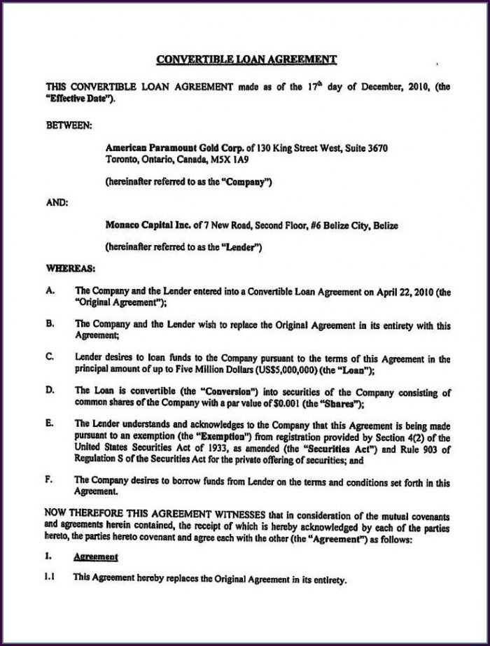 Convertible Loan Agreement Template Singapore Convertible Loan Agreement Template Singapore
