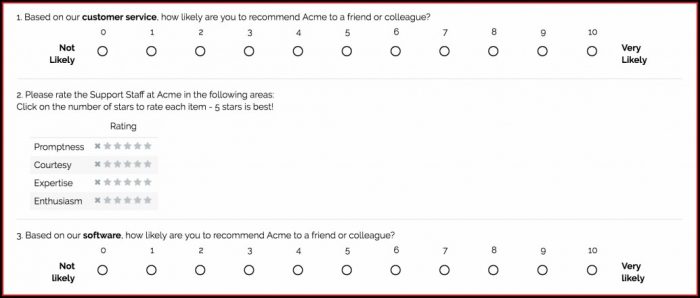 Customer Service Survey Templates Customer Service Survey Templates