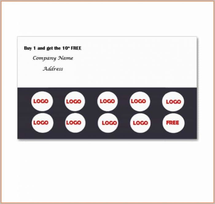 Customizable Free Editable Loyalty Card Template Customizable Free Editable Loyalty Card Template