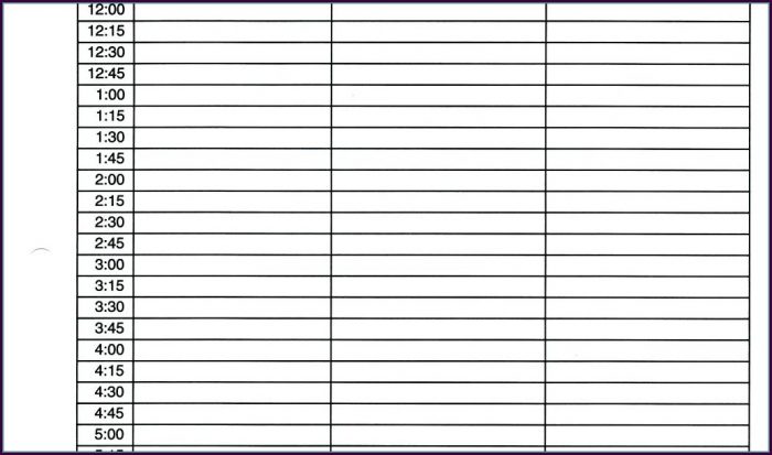 Daily Appointment Book Template Excel Daily Appointment Book Template Excel