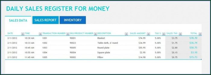 Daily Sales Report Template Excel Daily Sales Report Template Excel
