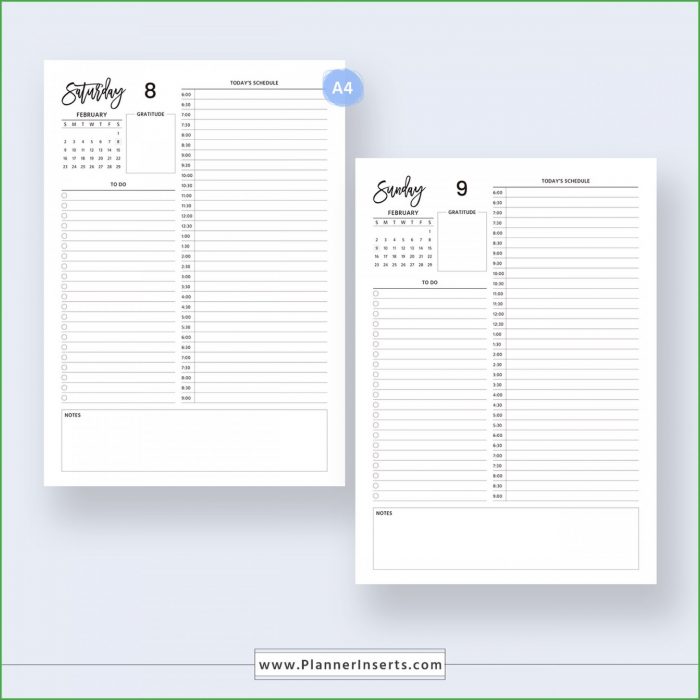 Daily Schedule Blank Daily Appointment Daily Calendar Template Daily Schedule Blank Daily Appointment Daily Calendar Template