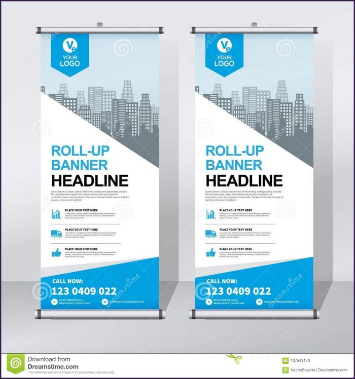 Design Pull Up Banner Template Design Pull Up Banner Template