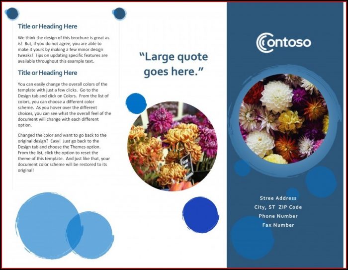 Downloadable Free Brochure Templates Downloadable Free Brochure Templates