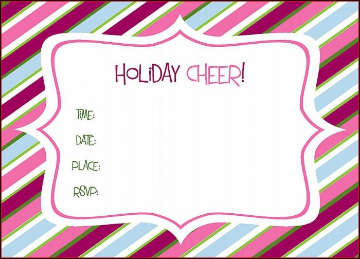 Downloadable Free Holiday Party Invitation Templates Word Downloadable Free Holiday Party Invitation Templates Word