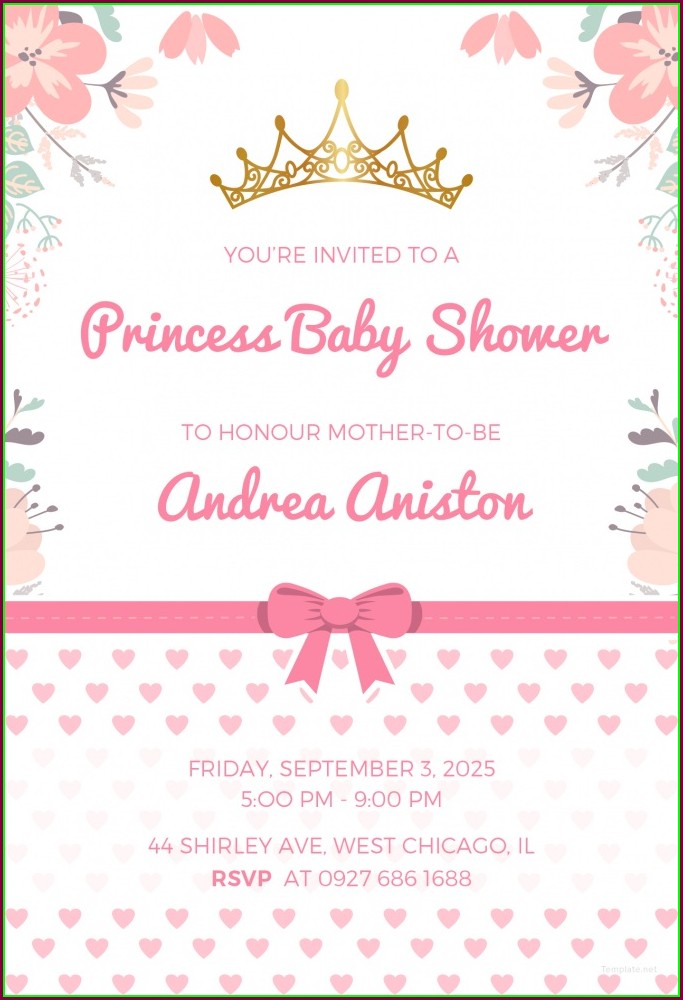 Downloadable Free Princess Invitation Templates Downloadable Free Princess Invitation Templates