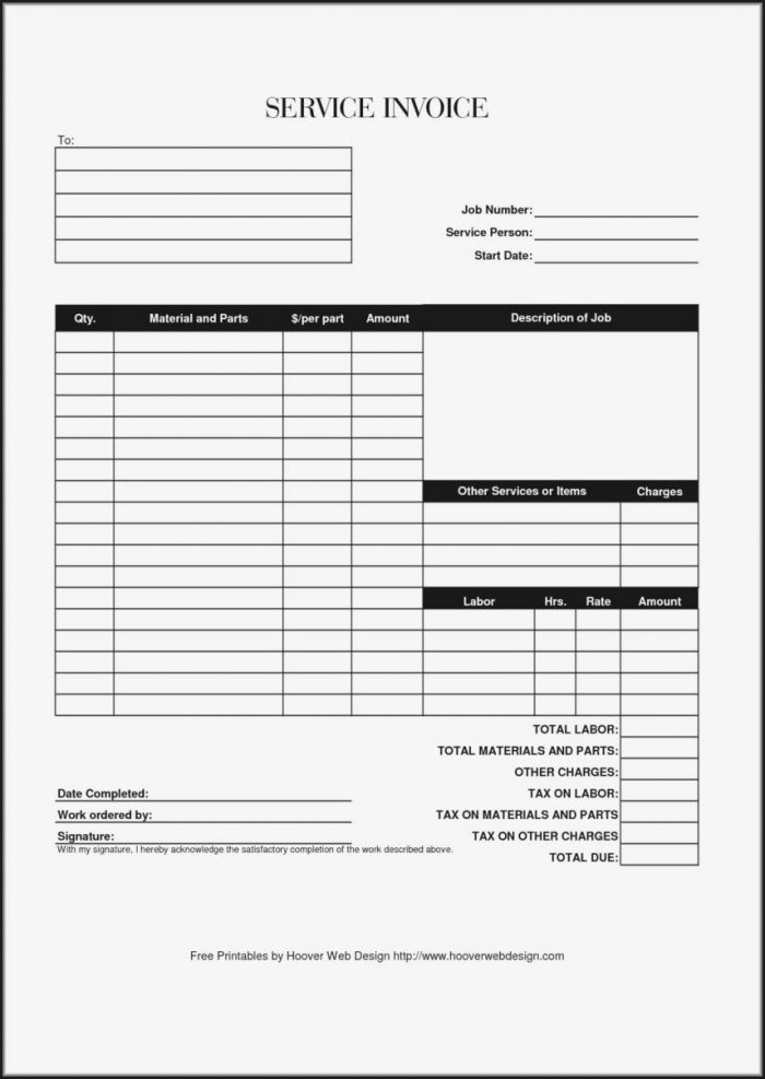 Downloadable Free Printable Invoice Templates Downloadable Free Printable Invoice Templates