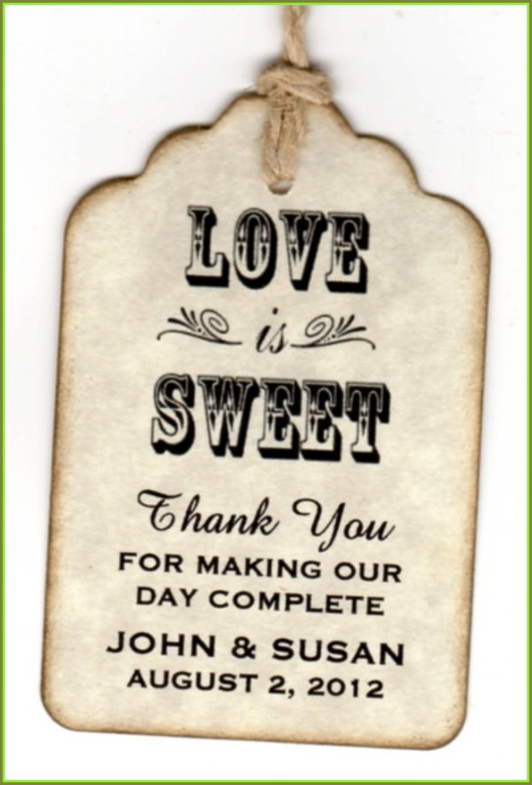 Downloadable Free Printable Wedding Favor Tags Template Downloadable Free Printable Wedding Favor Tags Template