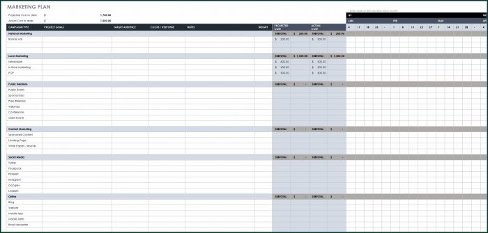 Downloadable Integrated Marketing Plan Template Downloadable Integrated Marketing Plan Template