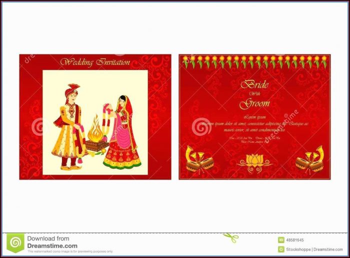 Editable Hindu Wedding Invitation Templates Free Download Editable Hindu Wedding Invitation Templates Free Download