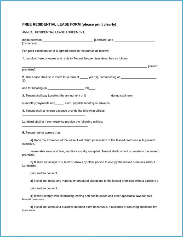 Editable Printable Rental Agreement Template Editable Printable Rental Agreement Template