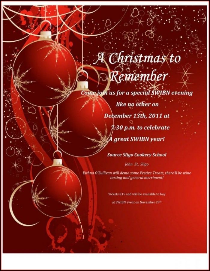 Elegant Christmas Invitations Templates Free Elegant Christmas Invitations Templates Free