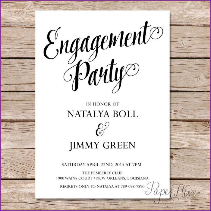 Engagement Party Invitations Templates Engagement Party Invitations Templates