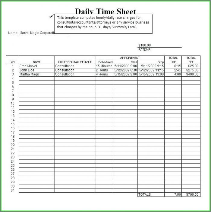 Excel Flexi Timesheet Template Excel Flexi Timesheet Template