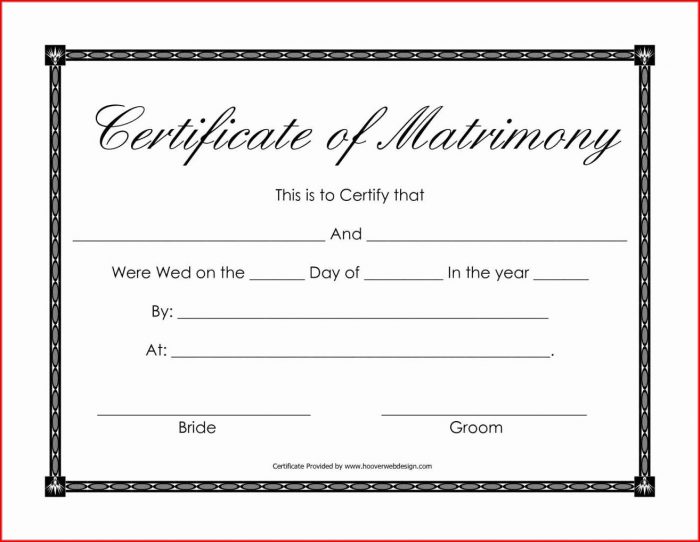 Fake Marriage Certificate Template Fake Marriage Certificate Template