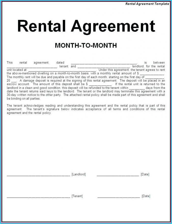 Family Member Printable Rental Agreement Template Family Member Printable Rental Agreement Template