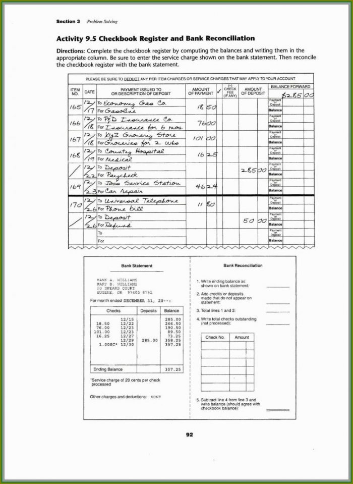 Fillable Blank Bank Statement Template Fillable Blank Bank Statement Template