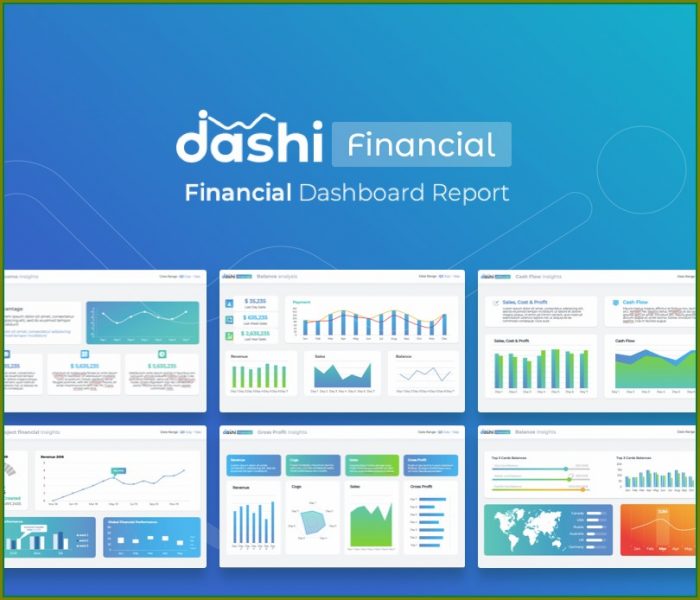 Financial Reporting Dashboard Template Financial Reporting Dashboard Template