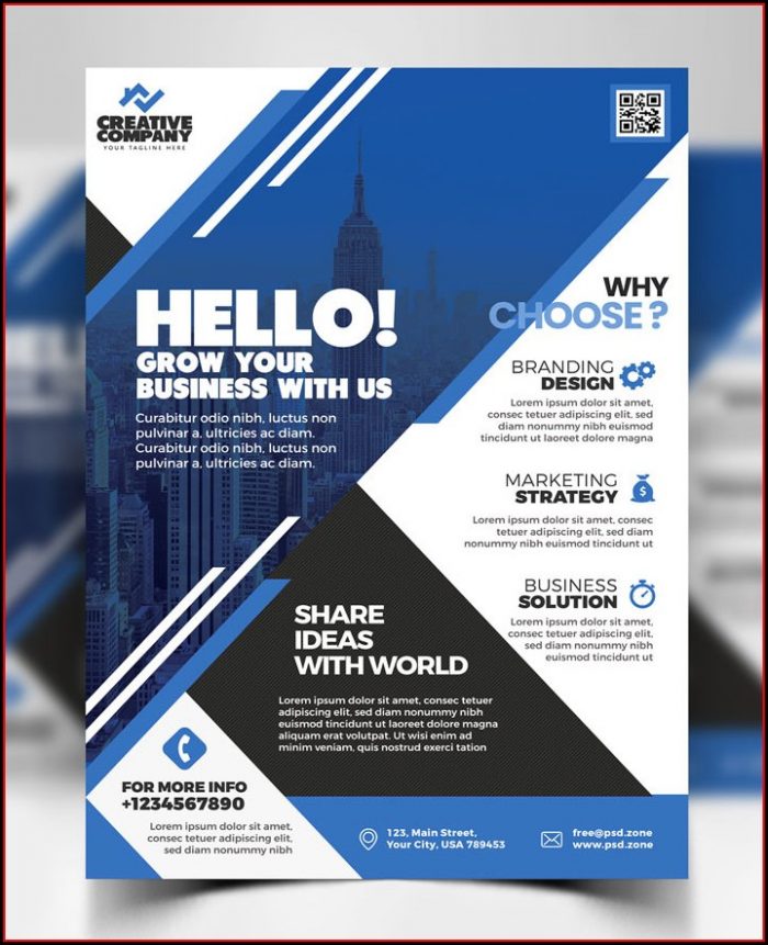 Flyer Design Templates Psd Free Download Flyer Design Templates Psd Free Download