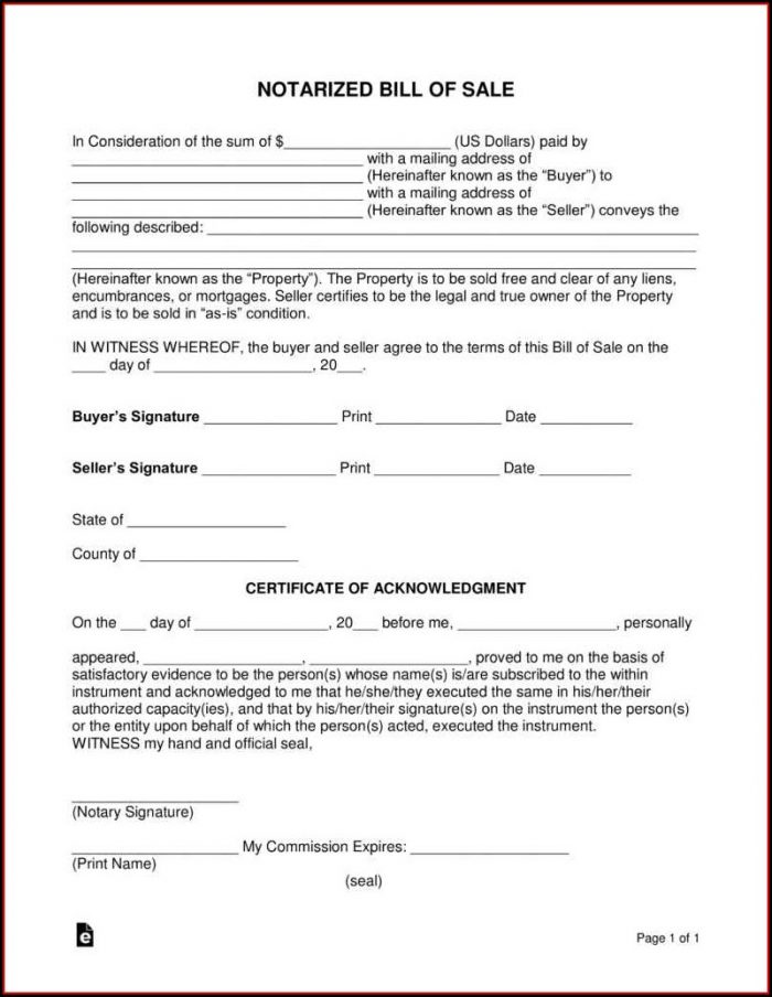 Free Automobile Bill Of Sale Template Free Automobile Bill Of Sale Template