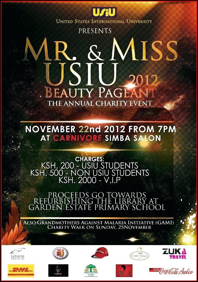 Free Beauty Pageant Flyer Templates Free Beauty Pageant Flyer Templates