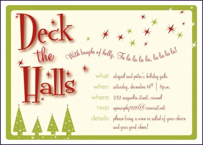 Free Christmas Invitation Templates Printable Free Christmas Invitation Templates Printable