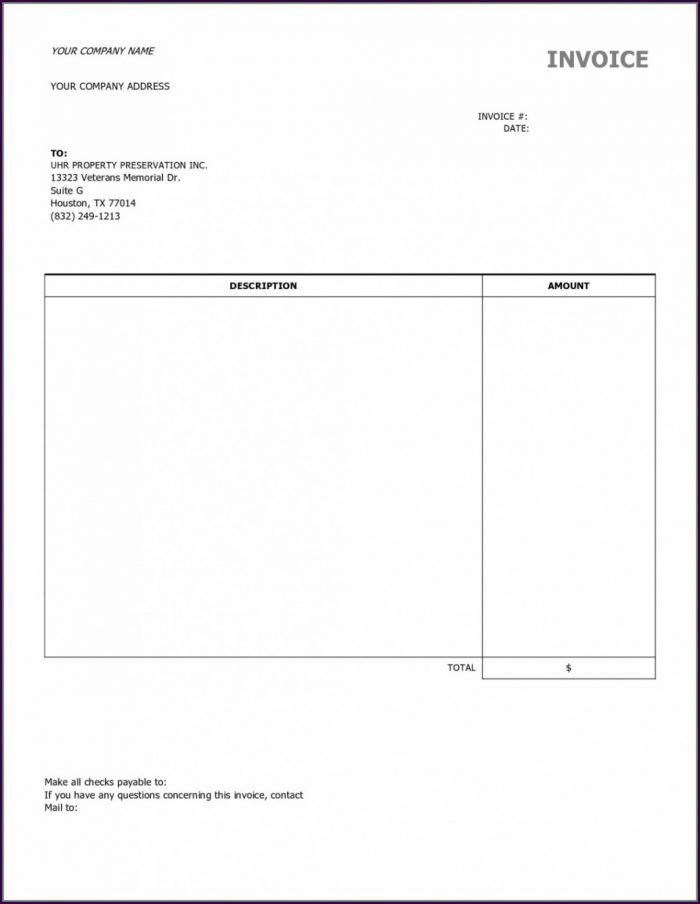 Free Consulting Invoice Template Excel Free Consulting Invoice Template Excel