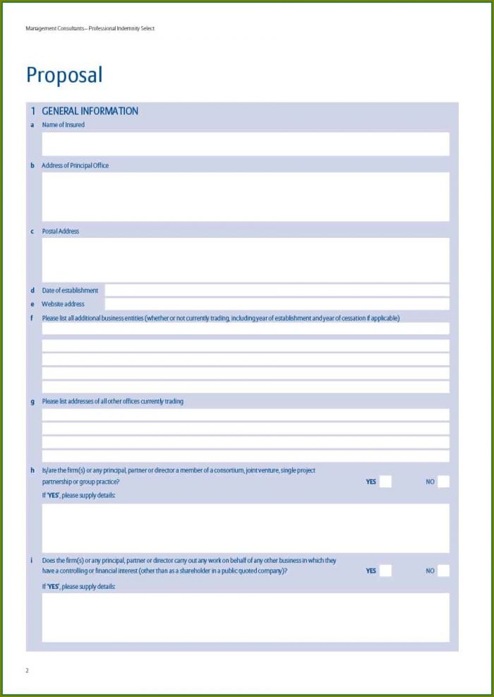 Free Consulting Proposal Template Free Consulting Proposal Template
