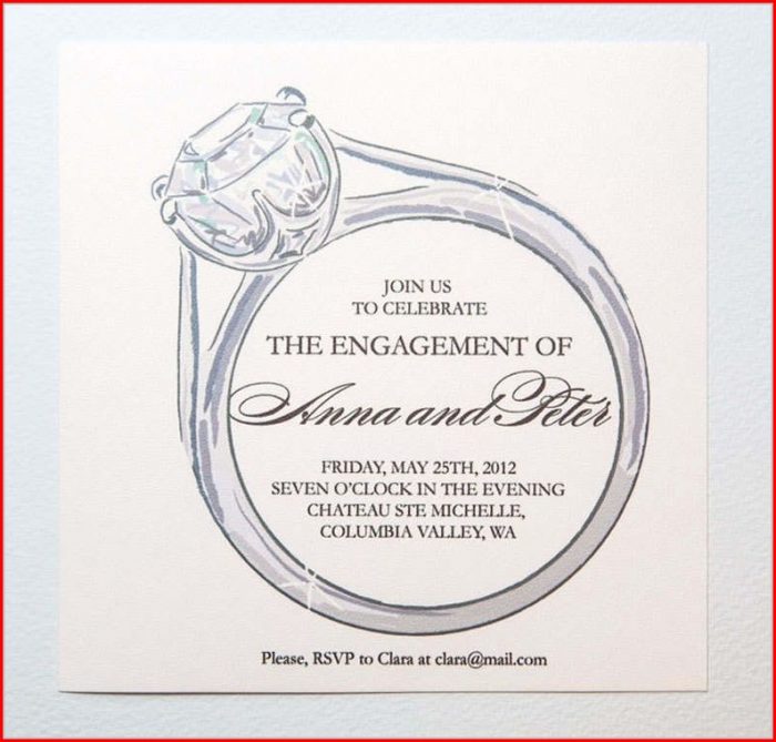 Free Engagement Party Invitation Templates Printable Free Engagement Party Invitation Templates Printable