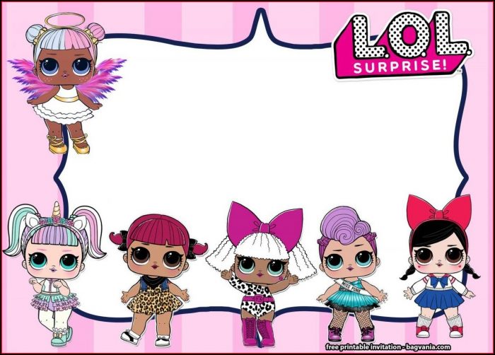 Free Lol Surprise Birthday Invitation Templates Free Lol Surprise Birthday Invitation Templates