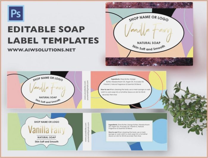 Free Lotion Label Template Free Lotion Label Template