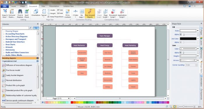 Free Organizational Chart Template Word 2019 Free Organizational Chart Template Word 2019