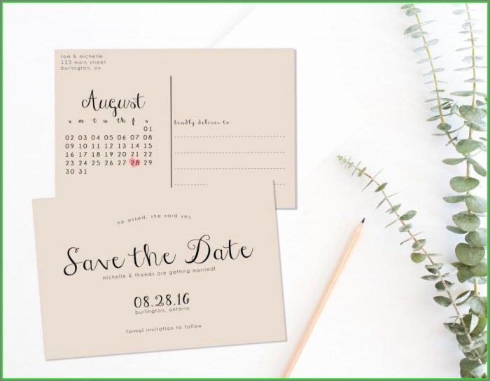 Free Printable Save The Date Postcard Templates Free Printable Save The Date Postcard Templates